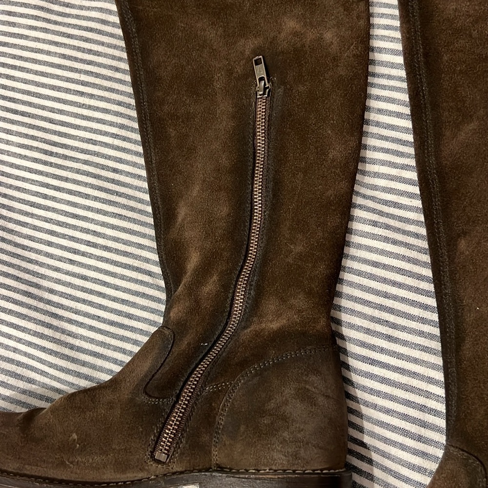 Frye "Shirley" boots. Suede over the knee NWOT - Picture 4 of 12
